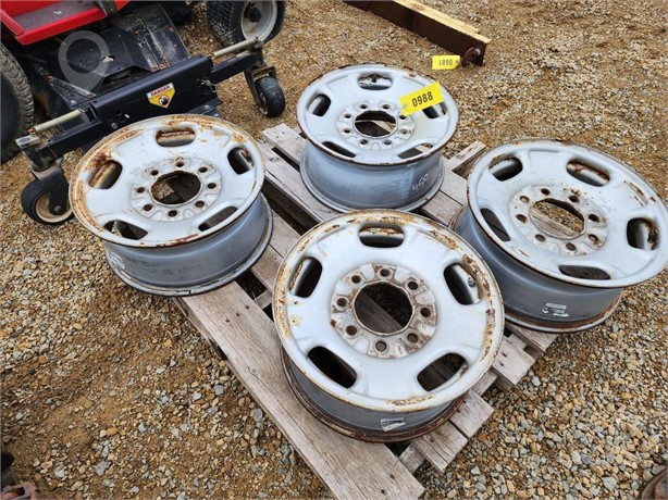 TRUCK RIMS 8 BOLT Used Wheel Truck / Trailer Components auction results
