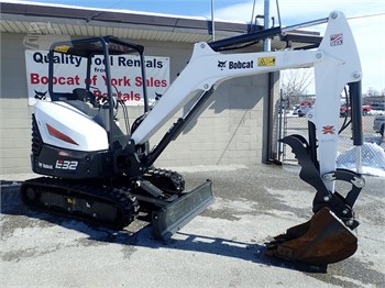 BOBCAT E32 Used Mini (up to 12,000 lbs) Excavators for rent