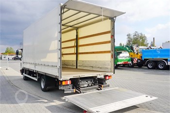 2018 JUNGE TARPAULIN, 1,000 KG LOADING LIFT, REMOTE CONTROL, Used Curtain Side Trailers for sale