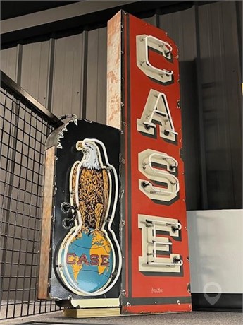 J I CASE CASE NEON Used Signs Collectibles for sale