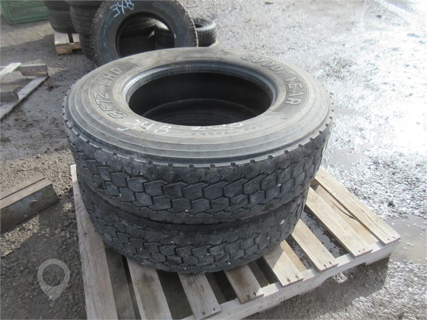 GOODYEAR 295/75R22.5 Used Tyres Truck / Trailer Components auction results