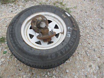 TRAILER WHEELS 5 BOLT ST205/75R15 Used Wheel Truck / Trailer Components upcoming auctions