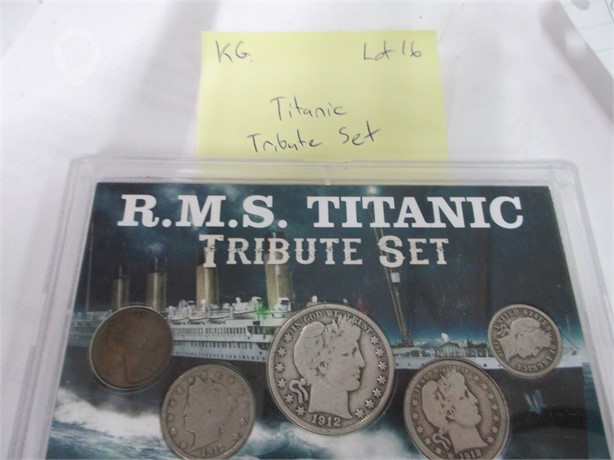 1912 R.M.S. TITANIC TRIBUTE SET Used U.S. Currency Coins / Currency auction results