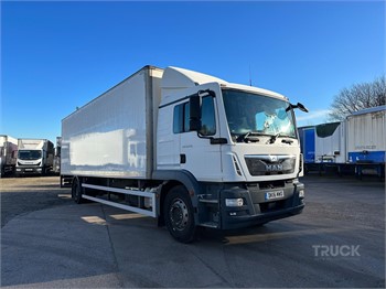 2016 MAN TGM 18.250 Gebraucht LKW mit Kofferaufbau zum verkauf