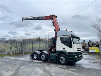 2013 IVECO STRALIS 450 Used Tractor with Crane for sale