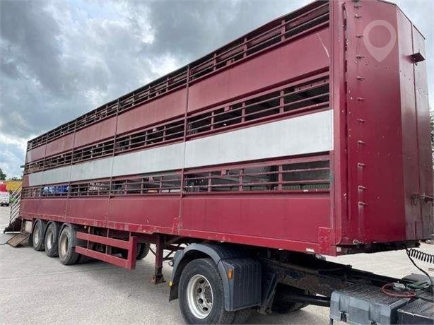1995 PLOWMAN TRAILER Used Livestock Trailers for sale