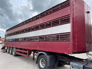 1995 PLOWMAN TRAILER Gebraucht Vieh- / Tiertransporter Auflieger zum verkauf