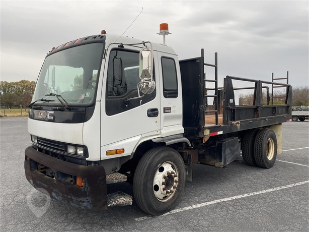 2001 2000 GMC T6500 DIESEL 16' STAKE BODY DUMP TRUCK T6500 Used Saws / Drills Shop / Warehouse auction results