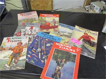 COLLECTIBLES HUNTING AND FISHING MAGAZINES Collectibles Auction Results in  FREMONT, NEBRASKA From Kobza Online Auctions