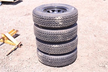 TRAILER KING ST205/75 R14 TIRES Used Tyres Truck / Trailer Components auction results