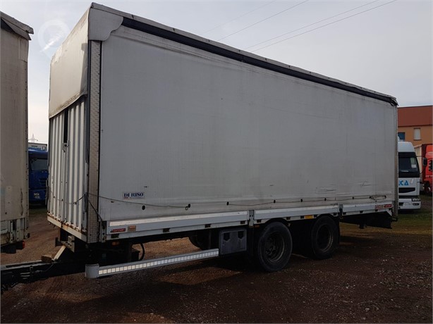 2007 OMAR 8.15 m x 250 cm Used Curtain Side Trailers for sale