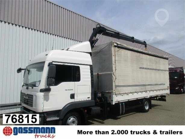 2007 MAN TGL 12.240 BL Used Dropside Flatbed Trucks for sale
