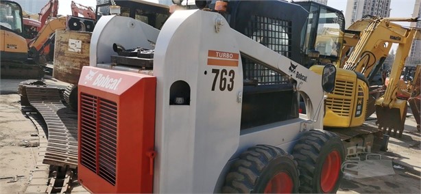 2020 BOBCAT 763 Used Kemudi Gelincir Beroda untuk dijual