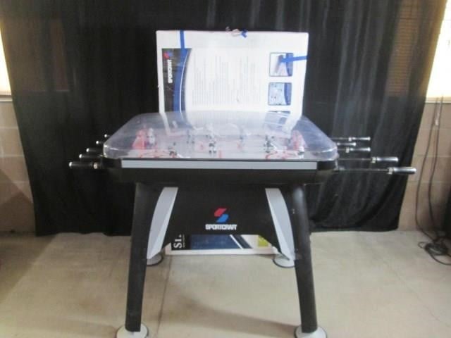 Sportcraft Rod Hockey Silver Dome Hockey Table Live And Online