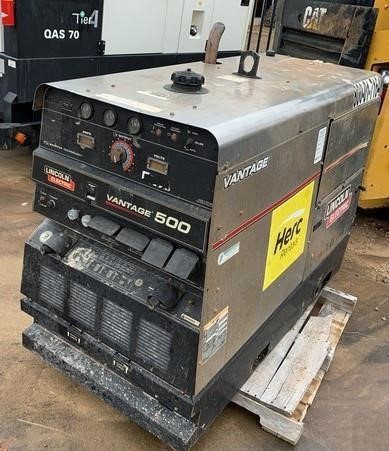 LINCOLN ELECTRIC VANTAGE 500 Used Welders for sale