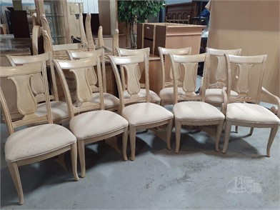 10 Bernhardt White Ash Dining Chairs Other Items For Sale 1