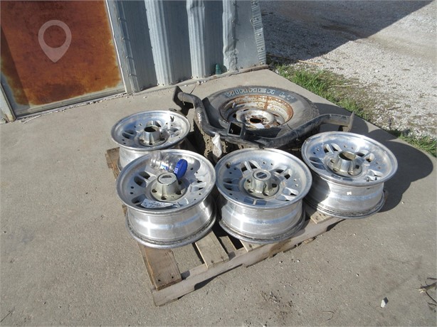 FORD ALUMINUM RIMS AND HITCH Used Wheel Truck / Trailer Components auction results