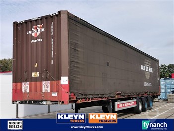 2015 HERTOGHS LPRS24 curtain container Used Curtain Side Trailers for sale