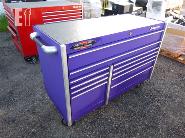 Selling Purple Mattco tool box and Snap On tool Cart for sale in
