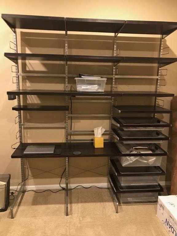Large Office Desk Forms And Files Organizer Ll Auctions Llc