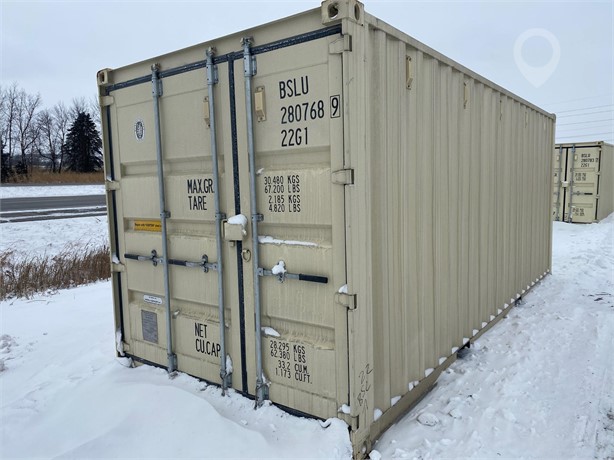 2022 BSL 20 FT SHIPPING CONTAINER Used Storage Buildings auction results