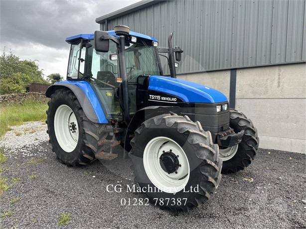 2002 NEW HOLLAND TS115 Used 100 HP to 174 HP Tractors for sale