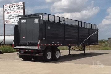 2019 Aulick Ind Chain Floor Trailer For Sale In Kress Texas