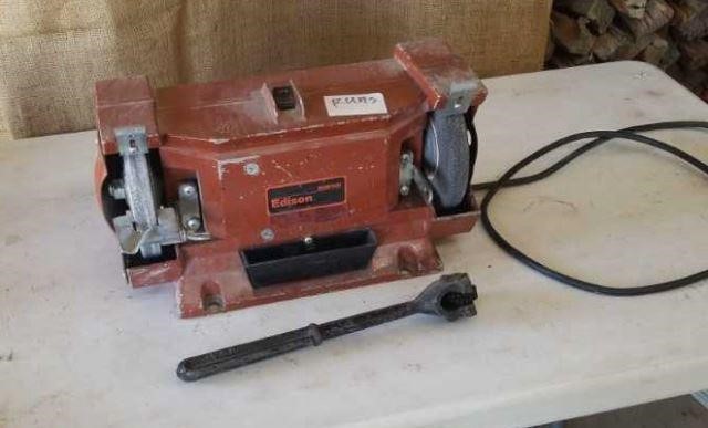 Edison 6 Bench Grinder And Wheel Dresser All Property Auctions