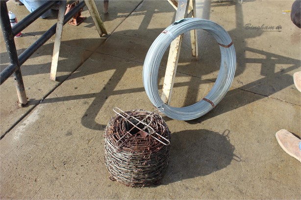 BEKAERT/ CUSTOM MADE EXTRA HIGH TENSILE FENCE WIRE & BARBED WIRE Used Fencing Building Supplies auction results
