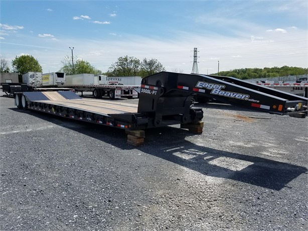 2023 EAGER BEAVER 35GSL-PT W/ PONY MOTOR Used Lowboy Trailers for sale