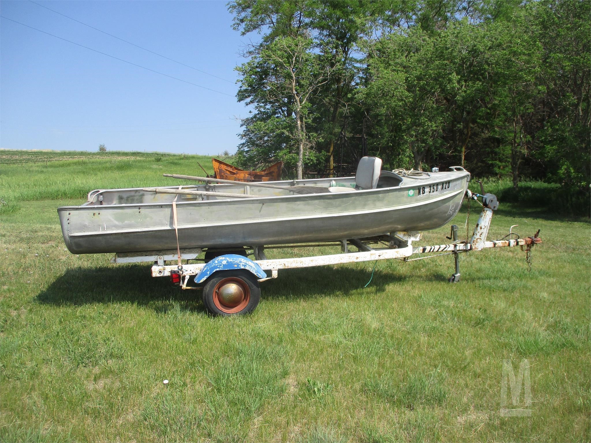 Monarch aluminum jon boat / skiff - boats - by owner - marine sale