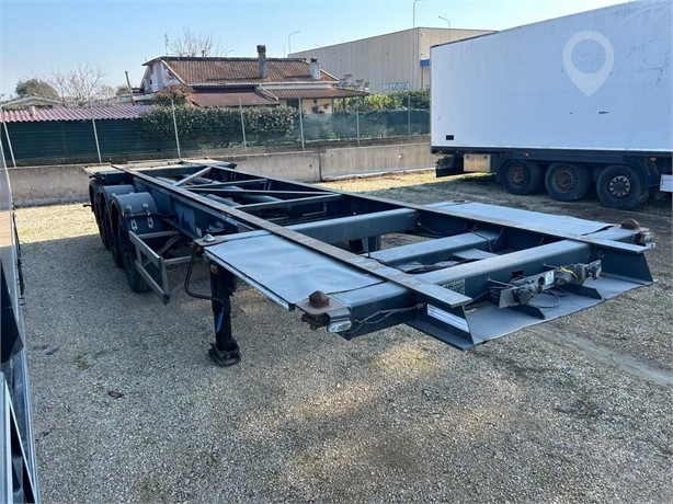 2006 ACERBI SEMIRIMORCHIO, PORTACONTAINERS, 3 ASSI Used Skeletal Trailers for sale