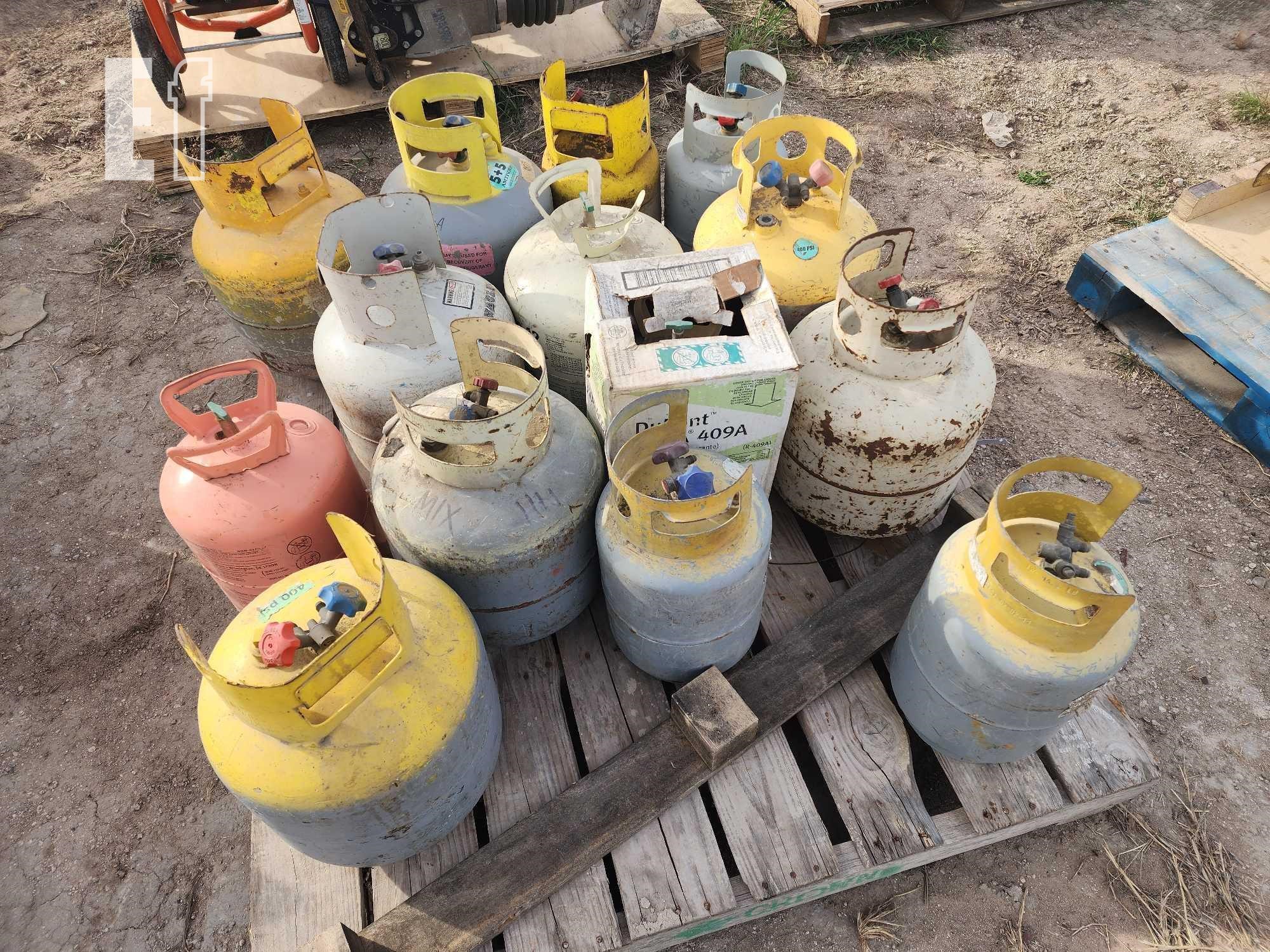 (8) FREON TANKS Auctions | EquipmentFacts