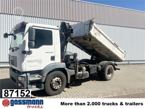 2008 MAN TGM 18.280 Used Tipper Trucks for sale