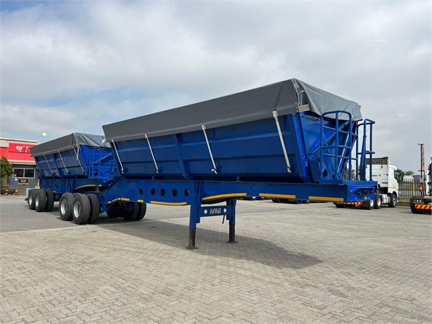 2011 AFRIT 45 CUBE SIDE TIPPER LINK Used Tipper Trailers for sale