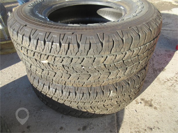 GOODYEAR WRANGLER P265/70R16 Used Tyres Truck / Trailer Components auction results