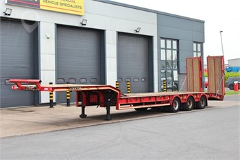2003 KING 3 AXLE NON-EXTENDABLE LOW LOADER TRAILER Used Low Loader Trailers for sale