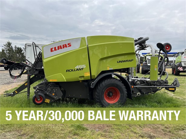 2023 CLAAS ROLLANT 455RC UNIWRAP New Round Balers for sale