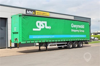 2015 SDC 3 AXLE CURTAIN SIDE TRAILER Used Curtain Side Trailers for sale