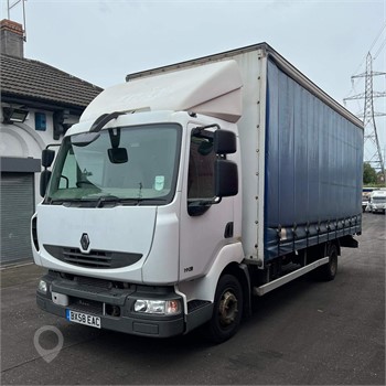 Curtain side truck Renault TRM 2000 57000 km +sieges-seats, 17300