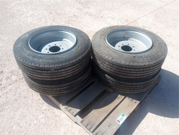 (4) UNUSED TRAILER WHEELS W/TIRES 215/75 R 17.5 Used Tyres Truck / Trailer Components auction results