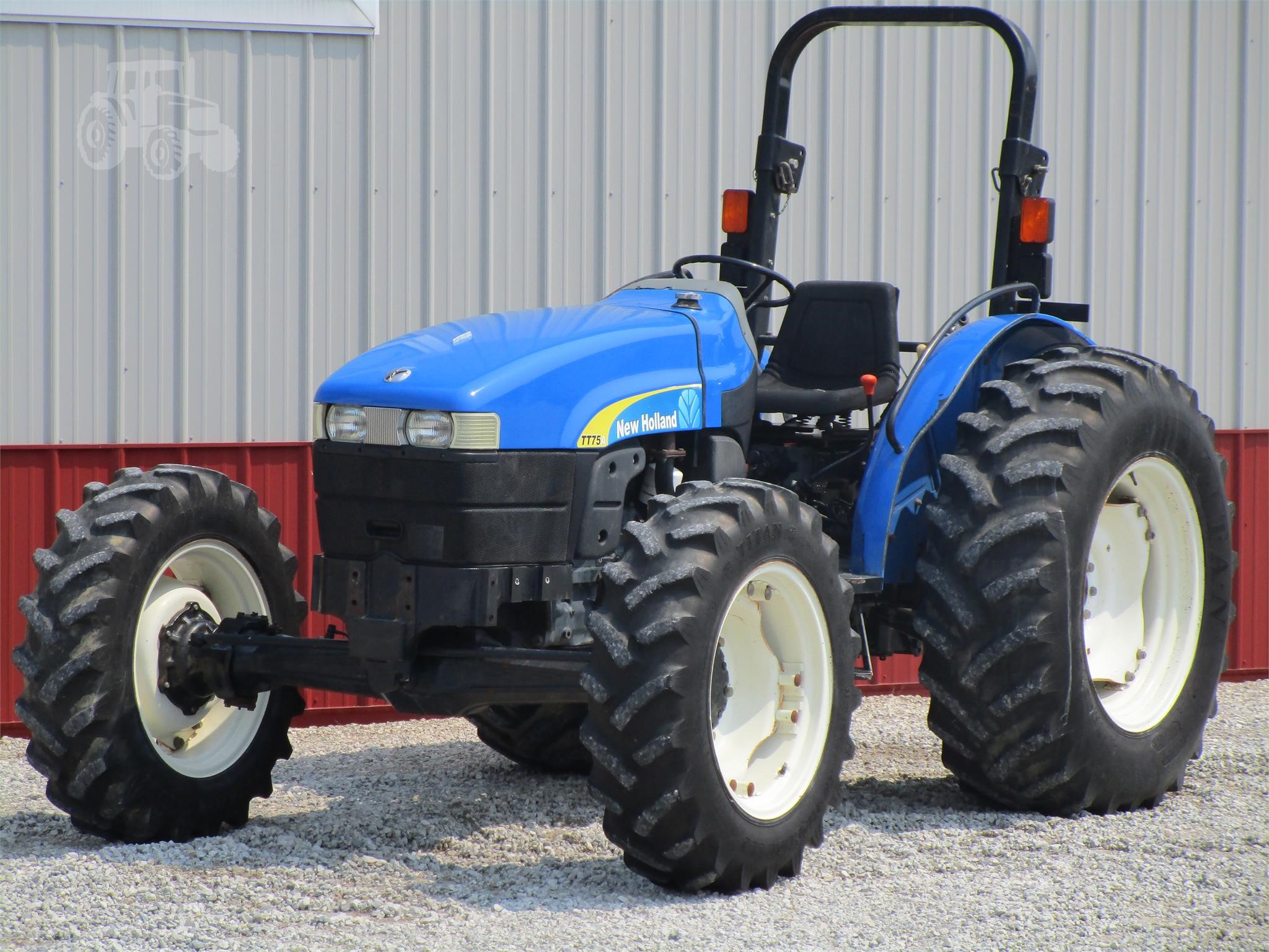 2008 NEW HOLLAND TT75A For Sale In Leesburg, Indiana | TractorHouse.com