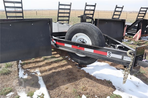 SHOP BUILT BUMPER PULL SWATHER TRAILER Used Other auction results