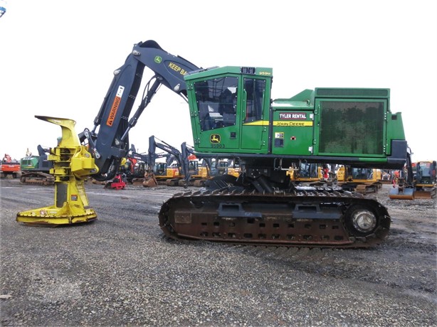 2019 DEERE 959M Used 追跡式フェラーバンチャー for rent
