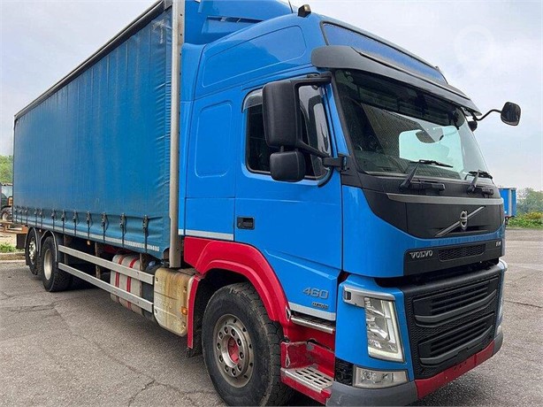 2017 VOLVO FM460 Used Curtain Side Trucks for sale