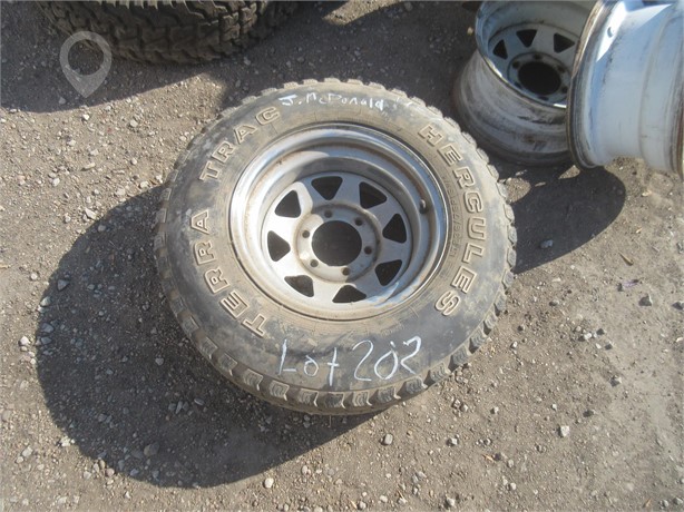 CHROME SPOKE RIMS GM 6 BOLT Used Wheel Truck / Trailer Components auction results