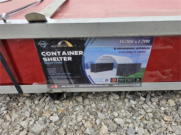 GOLD MOUNTAIN 20X20 DOME CONTAINER SHELTER New Buildings auction results