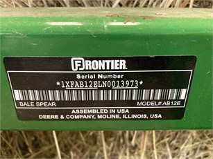 Loader Attachments, Frontier AB11G Bale Spear