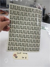 EISENHOWER STAMPS FULL SHEET OF 8 CENT STAMPS New Specialty / Collectible / Novelty Stamps Collectibles upcoming auctions