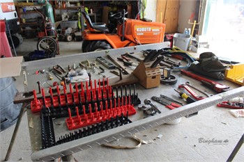 CUSTOM MADE DRILL BITS, COAT RACK, LIGHTS, LEVEL, STRAPS, KNIV Used Other Tools Tools/Hand held items auction results
